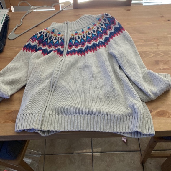 Chaps zip up turtleneck sweater. - Picture 1 of 2